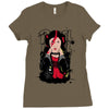 rebel princess Ladies Fitted T-Shirt
