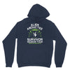 alien abductee survivor tour ufo nerd geek comic funny Unisex Hoodie