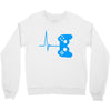 game heart beat Crewneck Sweatshirt