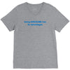 being awesome V-Neck Tee