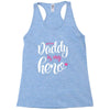 Daddy is my Hero Baby Girl Racerback Tank