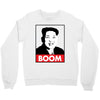 Kim Jong Un Boom Rocketman Crewneck Sweatshirt