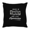 made in 1957 and still awesome Throw Pillow