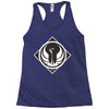 simple art logo Racerback Tank