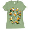 patriotic partying Ladies Fitted T-Shirt