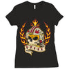 rebel for life Ladies Fitted T-Shirt