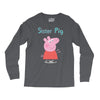 peppa pig sister pig Long Sleeve Shirts