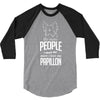 The More People I Meet The More I Love My Papillon Gifts 3/4 Sleeve Shirt