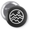 mountain bold (for dark) Pin-back button