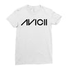 avicii Black Logo Ladies Fitted T-Shirt