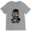 bad ass avec frank vega V-Neck Tee