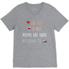 are red is red V-Neck Tee