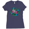skull pops Ladies Fitted T-Shirt
