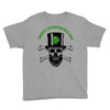 happy saint patrick day skull Youth Tee