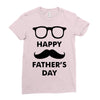 happy father&rsquo;s day 2 Ladies Fitted T-Shirt