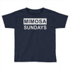 mimosa sundays brunch mens Toddler T-shirt