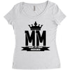 KING OF MARKSMAN Women's Triblend Scoop T-shirt