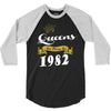 queens are born in 1982 3/4 Sleeve Shirt