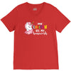 My Unicorn Ate My Homework V-Neck Tee