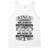 Real Kings Are Born On September 6 Tank Top