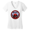 wade&acute;s face Women's V-Neck T-Shirt