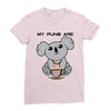 my puns are Ladies Fitted T-Shirt