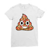 pizza shit Ladies Fitted T-Shirt