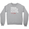 mike dustin lucas eleven will Crewneck Sweatshirt