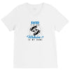 Dad is my Name Fishing Is My Game V-Neck Tee