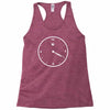 420 clock face stoner humour weed cannabis pot four twenty Racerback Tank