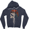 punished by the law Zipper Hoodie