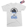 Some Girls Love Diamonds This Girl Loves Balls Exclusive T-shirt