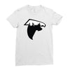 atlanta skyline falcons logo Ladies Fitted T-Shirt