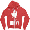uomo rocky balboa stallone boxe pugilato cinema&amp;tv Zipper Hoodie