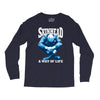 skinhead a way of life blue ideal birthday gift present. Long Sleeve Shirts
