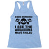 good morning Racerback Tank