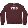 yes i know Crewneck Sweatshirt