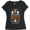 halloween warrior Women's Triblend Scoop T-shirt