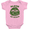 sloth so hard Baby Onesie