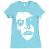 pazuzu face Ladies Fitted T-Shirt