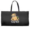 teddy beer Weekender Totes