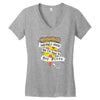solemnly pizza Women's V-Neck T-Shirt
