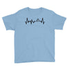 Heart Beats Mountain Youth Tee