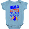 grover hello Baby Onesie
