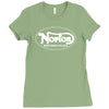 vintage motorcycle norton Ladies Fitted T-Shirt