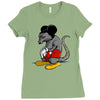 mickey rat Ladies Fitted T-Shirt