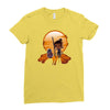 jakku sunset Ladies Fitted T-Shirt