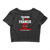 training to kill francis deadpool Crop Top