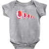kirby nesting dolls Baby Bodysuit