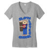 sloth loves chunk Women's V-Neck T-Shirt